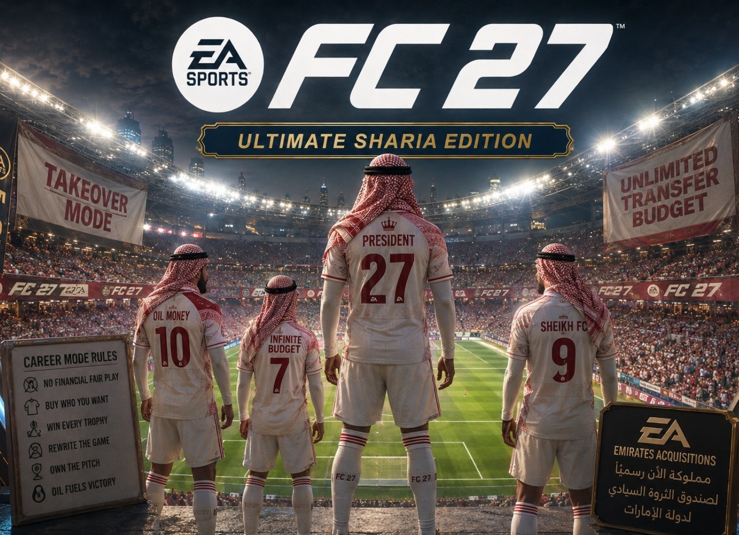 Ну что там, EA продались наконец-то за 55 лярдов тапочкам. Наверняка будут сокращения, закрытие…