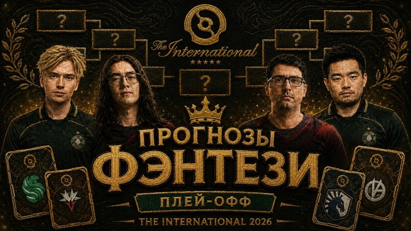 Прогноз Сетки и Фэнтези на Плей-офф Ti 2026 готов!