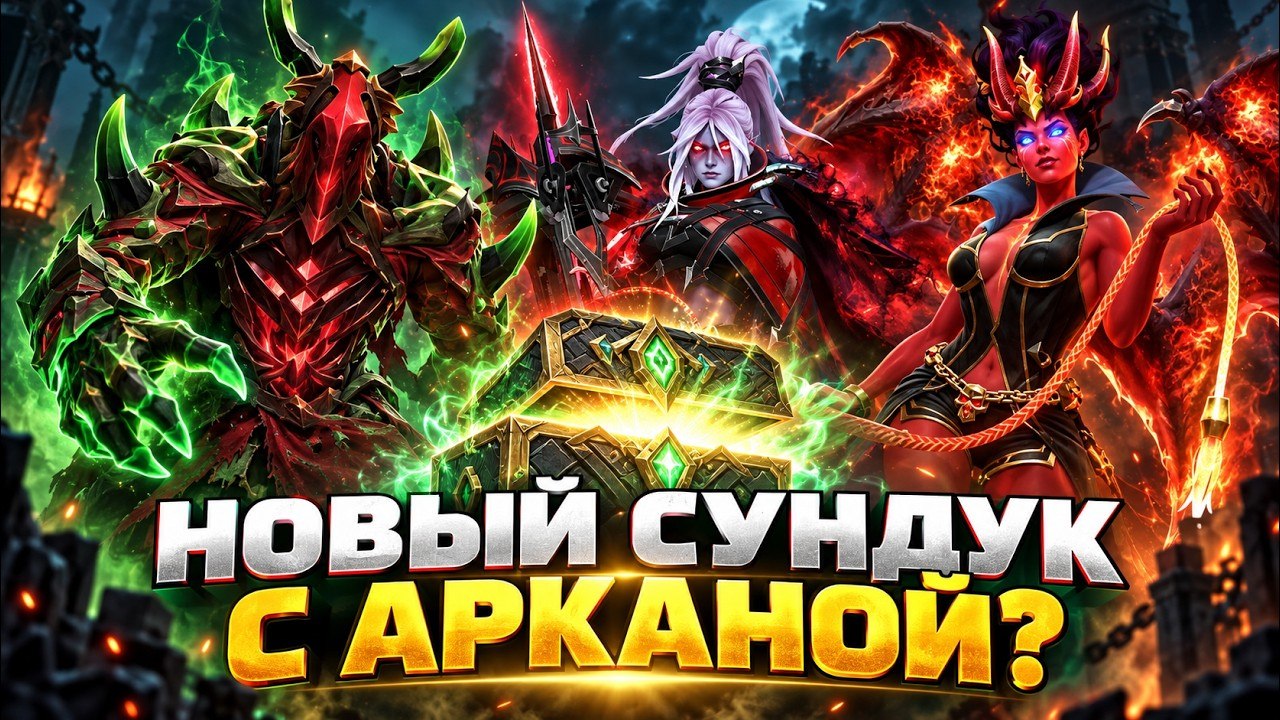 В Dota 2 на подходе сундук с Арканой