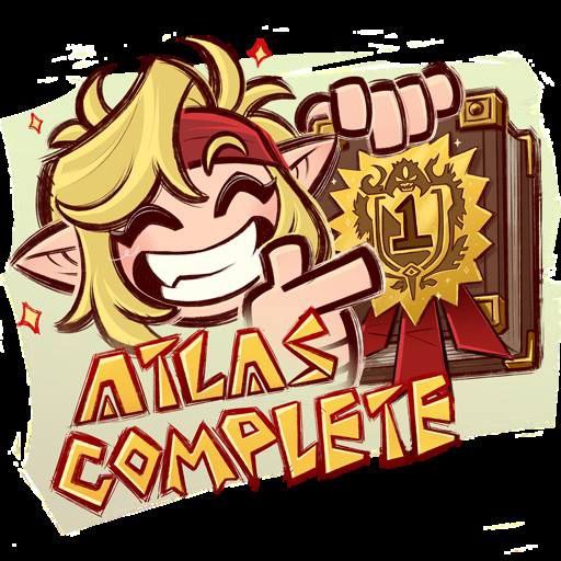 Вот ведь незадача, я улетаю на море и не успею закрыть Атлас, тем самым не получу трофей, граффити и...